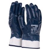 Rękawice ochronne Donau SAFETY Nitrile 03 kat.II, wodoodporn...
