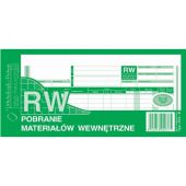 RW Pobranie materiałów wewnętrzne 1/3 A4, 80 kartek, samokop...