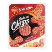 Salami Chips Szynka i Ser Sokołów, czipsy mięsne