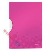 Skoroszyt plastikowy z klipsem Leitz WOW A4, pomieści do 30 ...