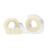 Taśma biurowa Donau 18mm x 33 m, przezroczysta z podajnikiem