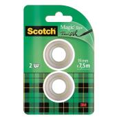 Taśma biurowa Scotch Magic 19 mm x 7,5 m, matowa