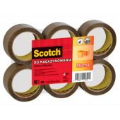 Taśma pakowa Scotch 309, 50 mm x 66 m, cicha, do magazynowan...