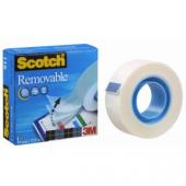 Taśma Scotch Removable w pudełku, do repozycjonowania, matow...