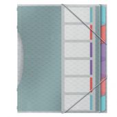 Teczka harmonijkowa Esselte Colour'Breeze z 6 kieszeniami A4...