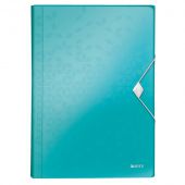 Teczka harmonijkowa Leitz WOW z 6 kieszeniami A4, plastikowa...