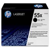 Toner HP 55X do LaserJet P3015, wydajność 12500 stron