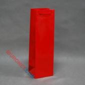 Torebka ozdobna na alkohol, papierowa laminowana, 10 sztuk