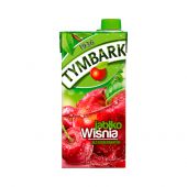 Tymbark Jabłko Wiśnia 1L, owocowy napój w kartonie