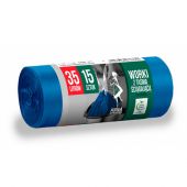 Worki na odpady Anna Zaradna LDPE, supermocne, ściągane taśm...