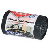 Worki na odpady biurowe Office Products Mocne LDPE, czarne