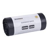 Worki na odpady Donau HOME, mocne LDPE, czarne