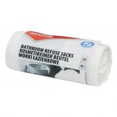 Worki na odpady Office Products HDPE, łazienkowe, białe
