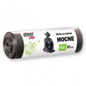 Worki na odpady Stella Service Pack Mocne LDPE, czarne