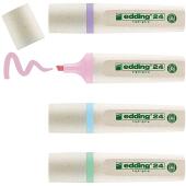 Zakreślacze pastelowe Edding E-24 Ecoline - ekologiczny mate...