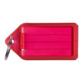 Zawieszki na klucze Q-Connect 55 x 30 mm, sztywne z etykietą...