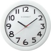 Zegar ścienny Q-Connect Budapest, średnica 30cm