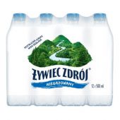 Żywiec Zdrój 0,5L x 12 sztuk, woda źródlana w butelkach PET