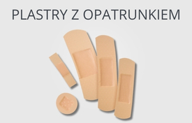 plastry z opatrunkiem