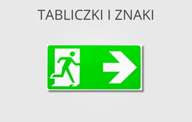 znaki i tabliczki informacyjne