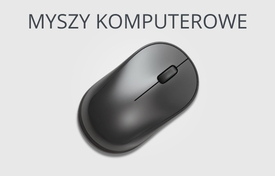 Myszy komputerowe optyczne bezprzewodowe i z kablem USB