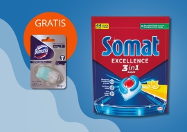 kostka toaletowa domestos gratis do tabletek somat excellence