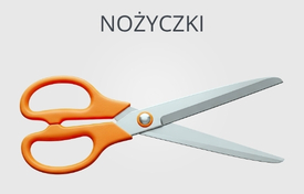 nożyczki szkolne