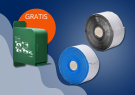 kupujac 1 opakowanie samoprzylepnych bandazy plum otrzymasz gratis dozownik scienny do bandazy plum
