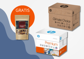 Kupując 1 karton wybranych papierów HP gratis otrzymasz herbatę owocową Larico Poziomkowa Euforia!