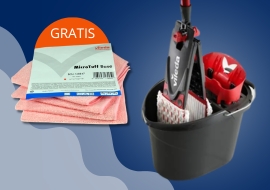 scierki vileda microtuff base 5 sztuk gratis do wybranych produktow vileda professional