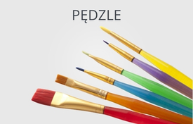 pędzle szkolne do farb