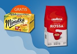 kupujac opakowanie kawy lavazza rossa otrzymasz w prezencie herbate minutka 40 torebek