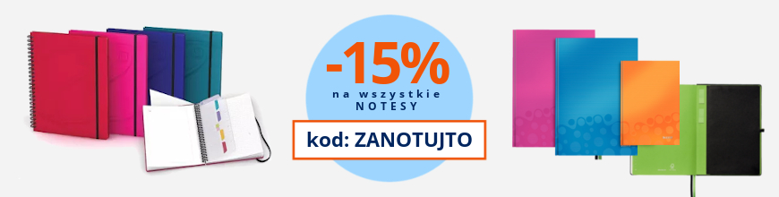 skorzystaj z kodu rabatowego na notatnik leitz